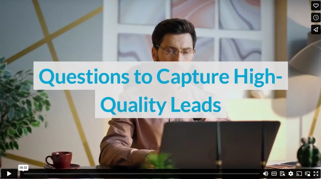 Questions to Capture High-Quality Leads
