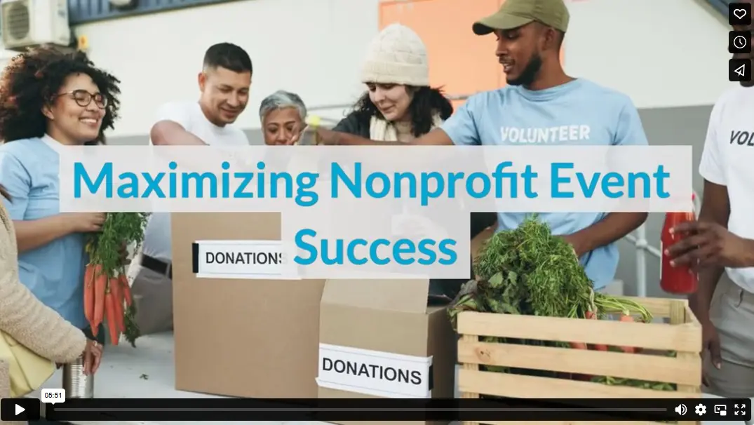 Maximizing Nonprofit Event Success