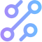 data segmentation icon